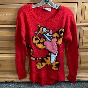 Tigger heart sweater